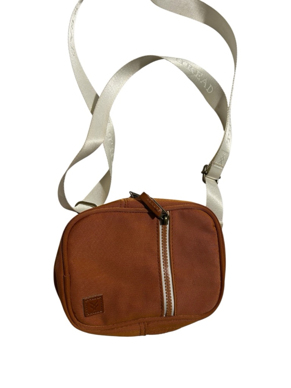 Thread Wallets “Honey” Canvas Crossbody Bag with Contrast Strap